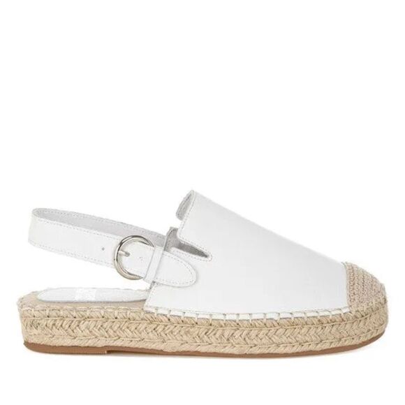 Azula Genuine Leather Espadrilles Sandals - Picture 2 of 4